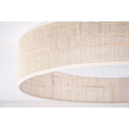 Duolla - LED Stropní svítidlo ROLLER LED/24W/230V pr. 45 cm béžová