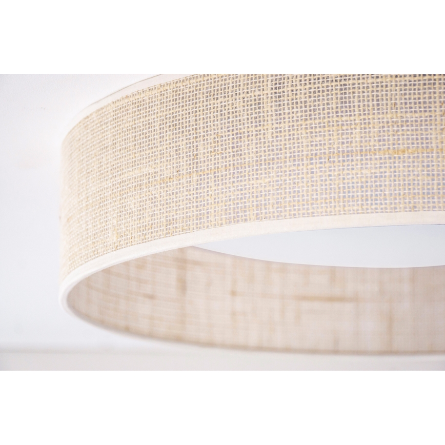 Duolla - LED Stropní svítidlo ROLLER LED/24W/230V pr. 45 cm béžová