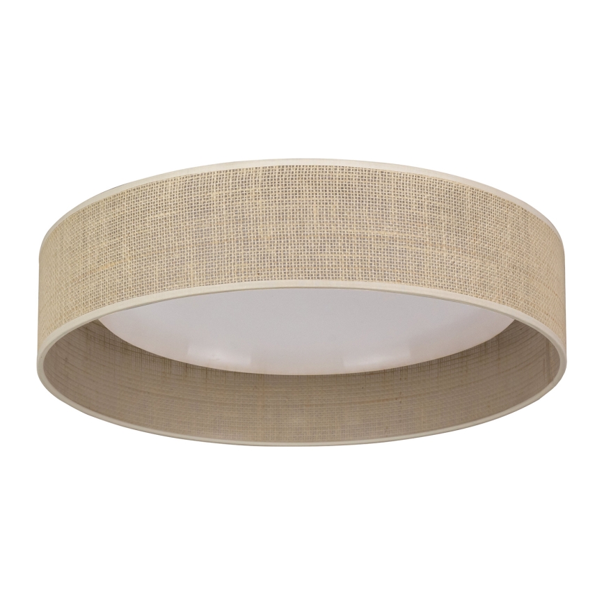 Duolla - LED Stropní svítidlo ROLLER LED/24W/230V pr. 45 cm béžová