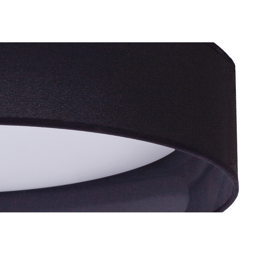 Duolla - LED Stropní svítidlo ROLLER LED/24W/230V pr. 45 cm černá