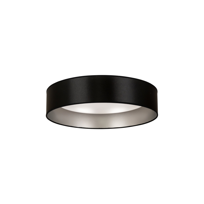 Duolla - LED Stropní svítidlo ROLLER LED/24W/230V pr. 45 cm černá/stříbrná