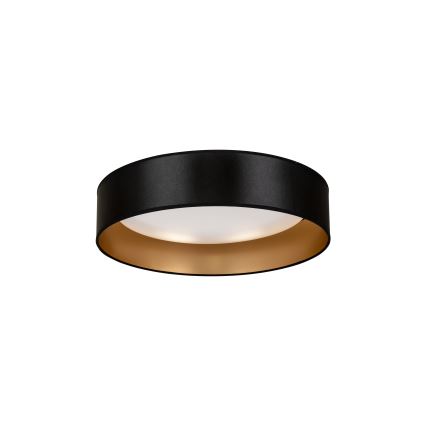 Duolla - LED Stropní svítidlo ROLLER LED/24W/230V pr. 45 cm černá/zlatá