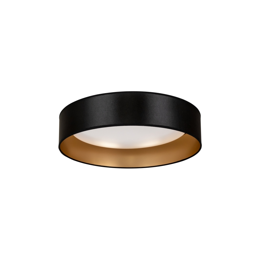 Duolla - LED Stropní svítidlo ROLLER LED/24W/230V pr. 45 cm černá/zlatá