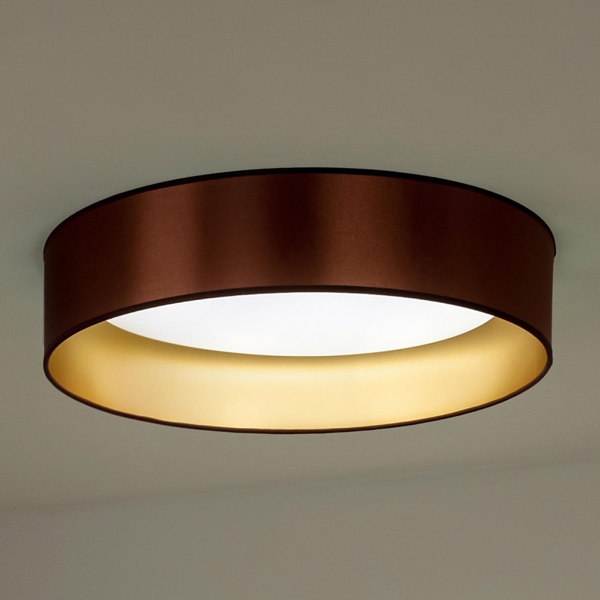 Duolla - LED Stropní svítidlo ROLLER LED/24W/230V pr. 45 cm měděná/zlatá