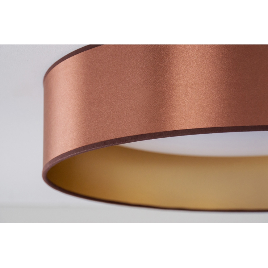 Duolla - LED Stropní svítidlo ROLLER LED/24W/230V pr. 45 cm měděná/zlatá