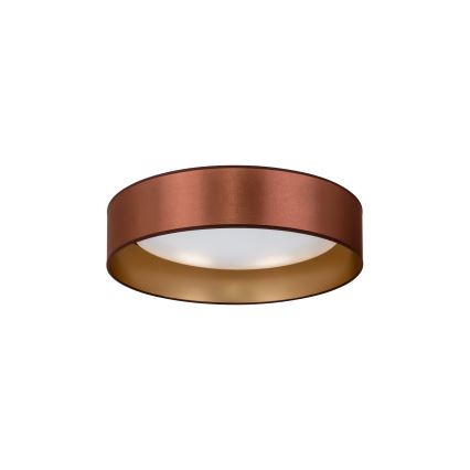 Duolla - LED Stropní svítidlo ROLLER LED/24W/230V pr. 45 cm měděná/zlatá