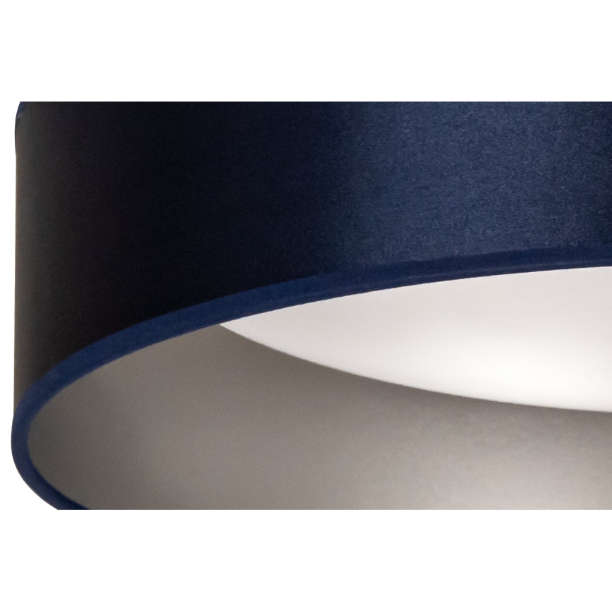 Duolla - LED Stropní svítidlo ROLLER LED/24W/230V pr. 45 cm modrá/stříbrná