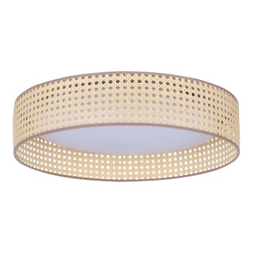 Duolla - LED Stropní svítidlo ROLLER LED/24W/230V pr. 45 cm ratan