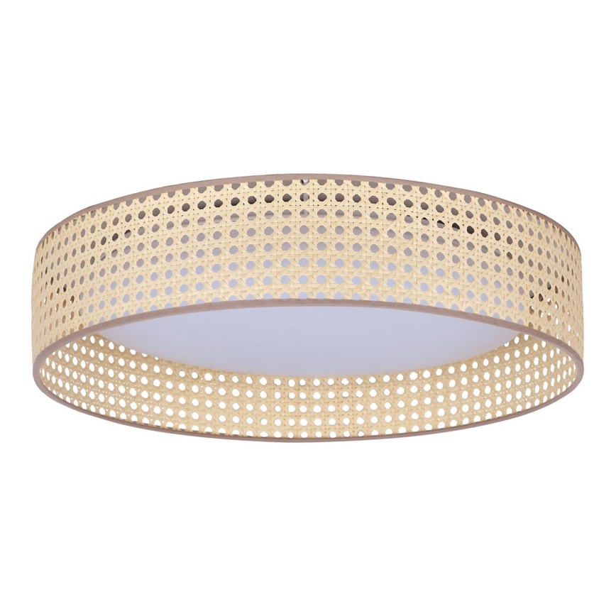 Duolla - LED Stropní svítidlo ROLLER LED/24W/230V pr. 45 cm ratan