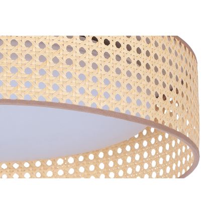 Duolla - LED Stropní svítidlo ROLLER LED/24W/230V pr. 45 cm ratan