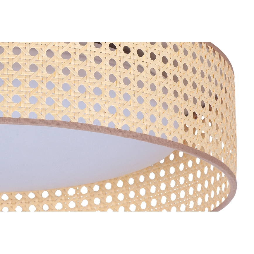 Duolla - LED Stropní svítidlo ROLLER LED/24W/230V pr. 45 cm ratan