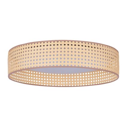 Duolla - LED Stropní svítidlo ROLLER LED/24W/230V pr. 45 cm ratan