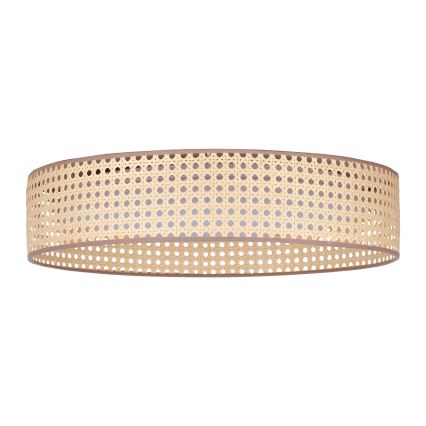 Duolla - LED Stropní svítidlo ROLLER LED/24W/230V pr. 45 cm ratan