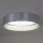 Duolla - LED Stropní svítidlo ROLLER LED/24W/230V pr. 45 cm stříbrná