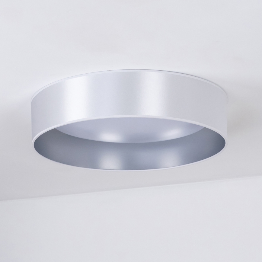 Duolla - LED Stropní svítidlo ROLLER LED/24W/230V pr. 45 cm stříbrná
