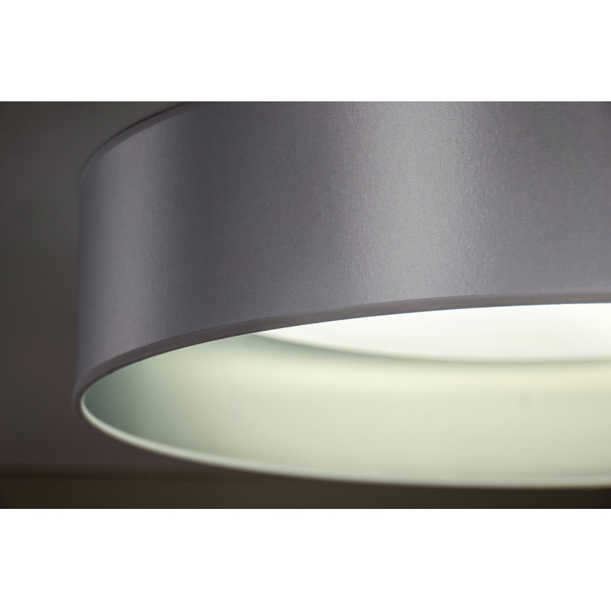 Duolla - LED Stropní svítidlo ROLLER LED/24W/230V pr. 45 cm stříbrná