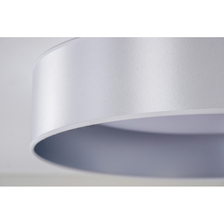 Duolla - LED Stropní svítidlo ROLLER LED/24W/230V pr. 45 cm stříbrná
