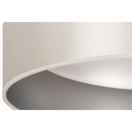 Duolla - LED Stropní svítidlo ROLLER LED/24W/230V pr. 45 cm stříbrná