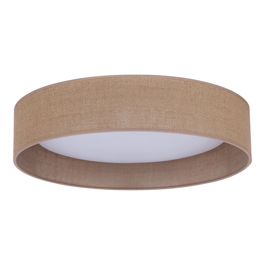 Duolla - LED Stropní svítidlo ROLLER LED/24W/230V světle pr. 45 cm hnědá