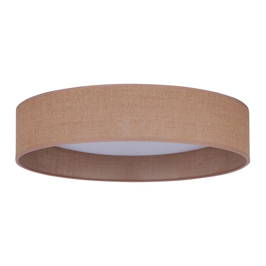 Duolla - LED Stropní svítidlo ROLLER LED/24W/230V světle pr. 45 cm hnědá