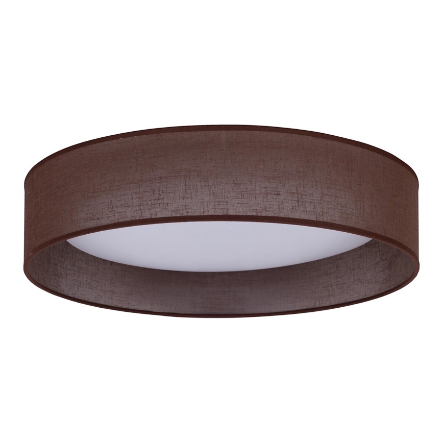 Duolla - LED Stropní svítidlo ROLLER LED/24W/230V tmavě pr. 45 cm hnědá
