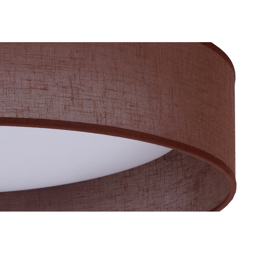 Duolla - LED Stropní svítidlo ROLLER LED/24W/230V tmavě pr. 45 cm hnědá