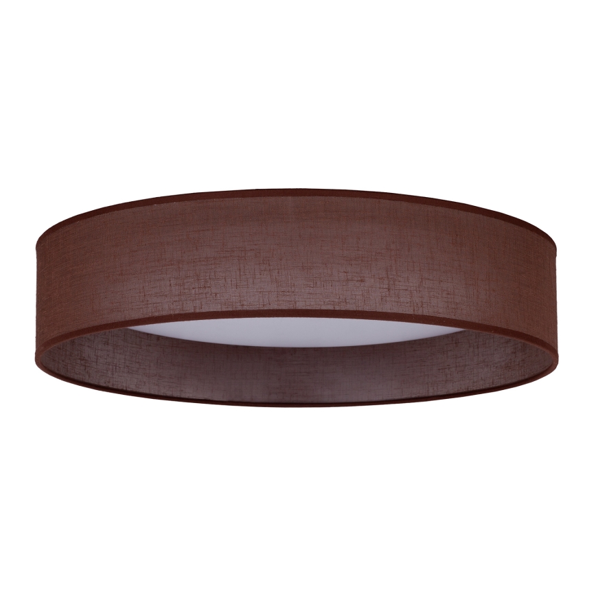 Duolla - LED Stropní svítidlo ROLLER LED/24W/230V tmavě pr. 45 cm hnědá