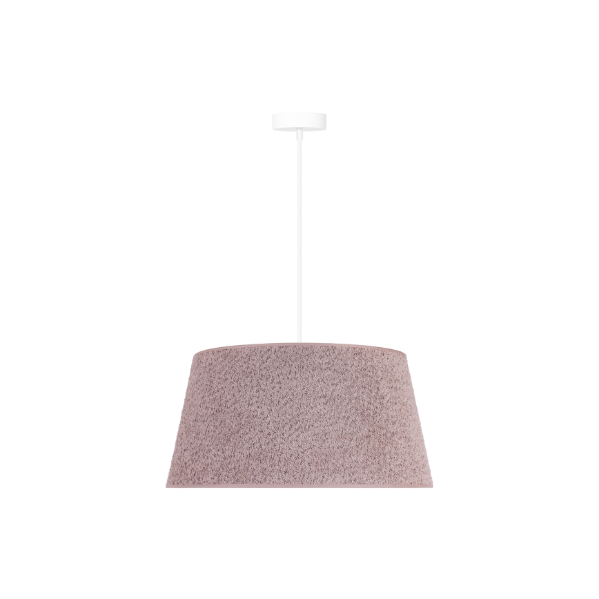 Duolla - Lustr na lanku BOUCLE 1xE27/15W/230V pr. 50 cm hnědá