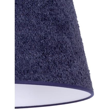 Duolla - Lustr na lanku BOUCLE 1xE27/15W/230V pr. 50 cm modrá