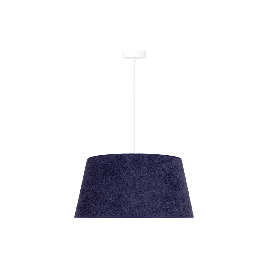 Duolla - Lustr na lanku BOUCLE 1xE27/15W/230V pr. 50 cm modrá
