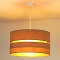 Duolla - Lustr na lanku DUO 1xE27/15W/230V pr. 40 cm béžová
