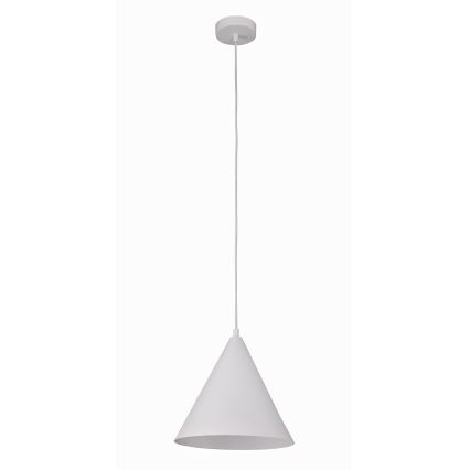 Duolla - Lustr na lanku IRONLINE 1xG9/3W/230V pr. 25 cm bílá