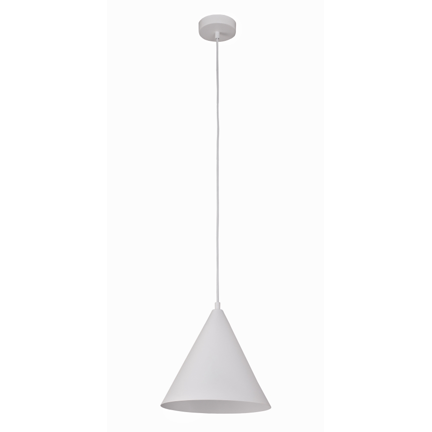 Duolla - Lustr na lanku IRONLINE 1xG9/3W/230V pr. 25 cm bílá