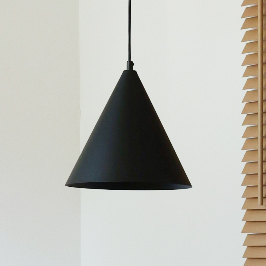 Duolla - Lustr na lanku IRONLINE 1xG9/3W/230V pr. 25 cm černá