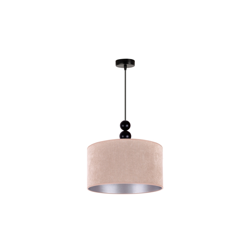 Duolla - Lustr na lanku LYON 1xE27/15W/230V pr. 40 cm béžová