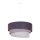 Duolla - Lustr na lanku TRIO 1xE27/15W/230V pr. 45 cm antracit/šedá/bílá