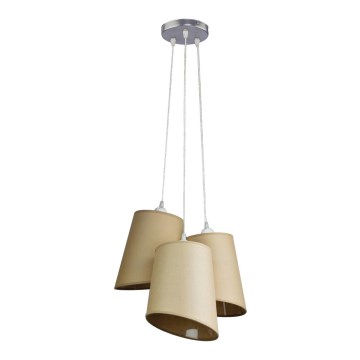 Duolla - Lustr na lanku VERONA 3xE27/40W/230V pr. 40 cm