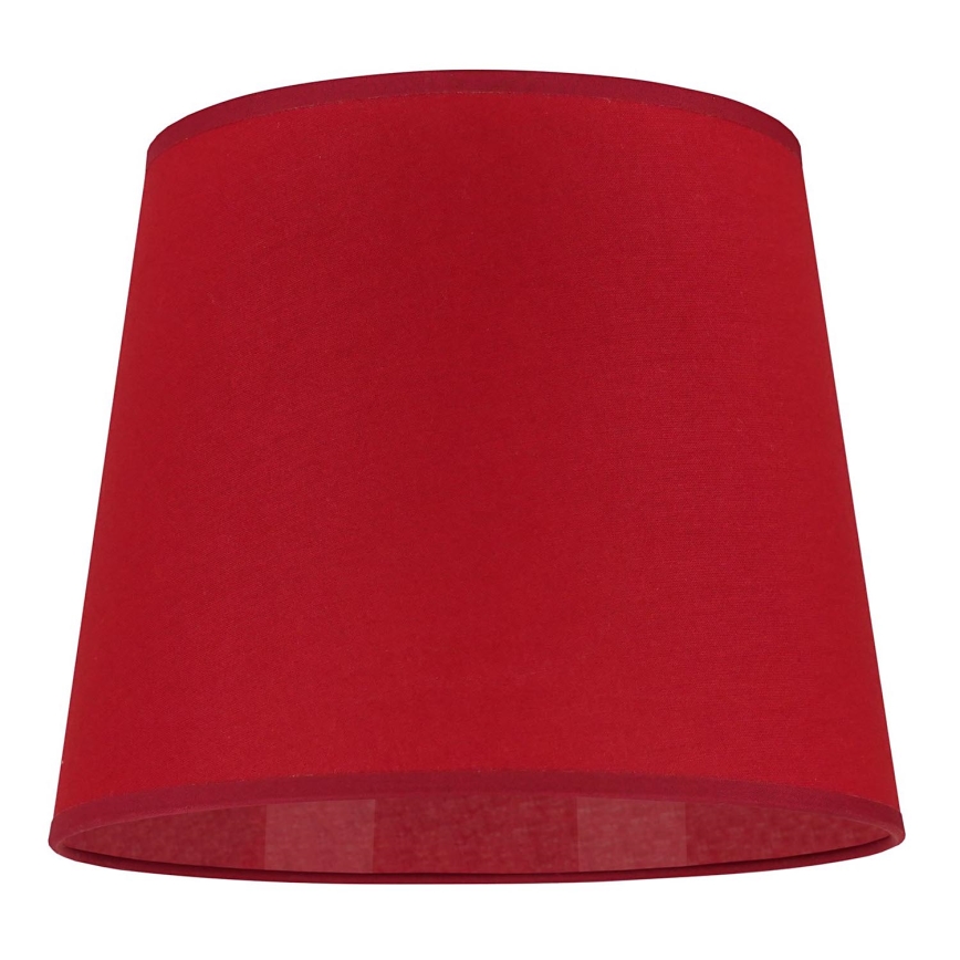 Duolla - Stínidlo k stolní lampě CLASSIC M E27 pr. 24 cm červená