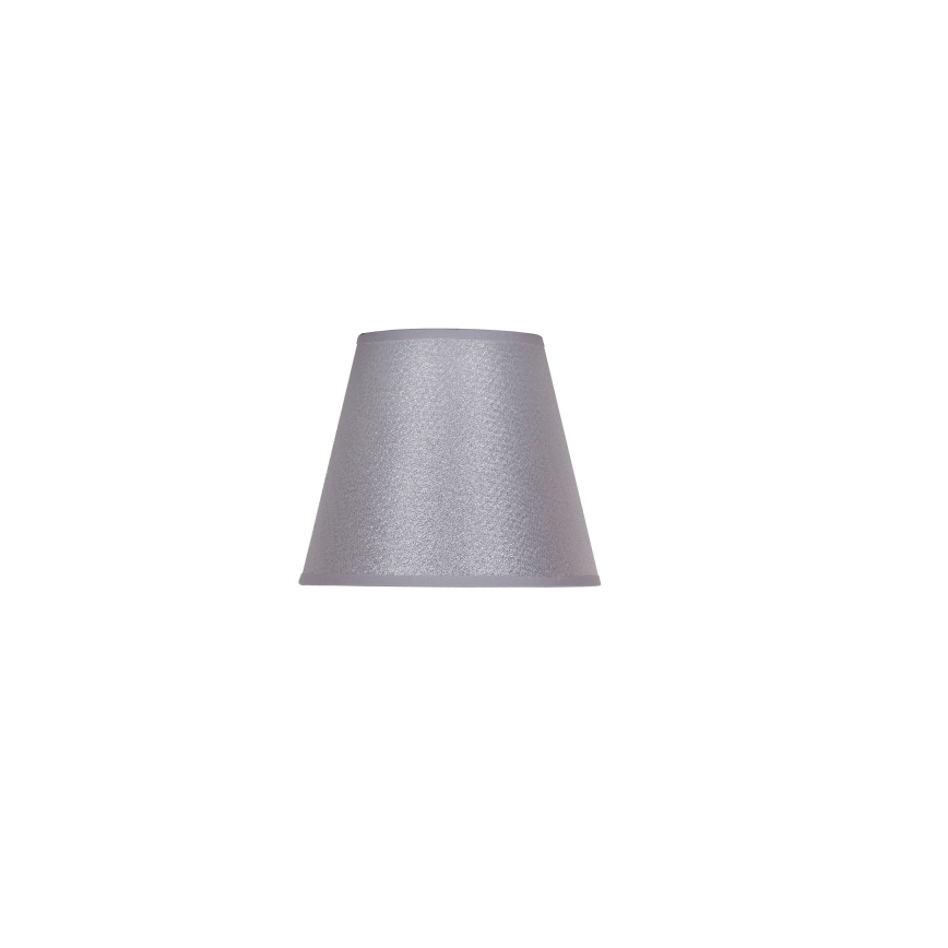 Duolla - Stínidlo k stolní lampě SOFIA XS E14 pr. 18,5 cm stříbrná