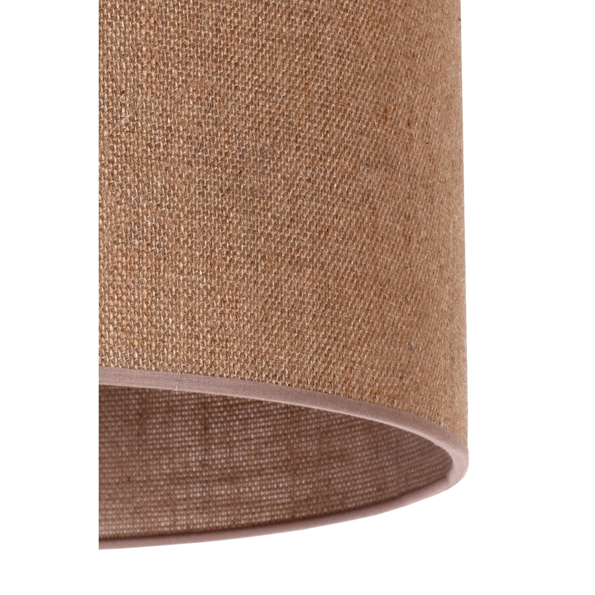 Duolla - Stínidlo univerzální ROLLER E27 pr. 50 cm hnědá