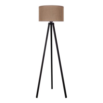 Duolla - Stojací lampa 1xE27/60W/230V hnědá/černá