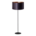 Duolla - Stojací lampa CANNES 1xE27/15W/230V pr. 45 cm černá/měděná