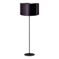 Duolla - Stojací lampa CANNES 1xE27/15W/230V pr. 45 cm černá/stříbrná