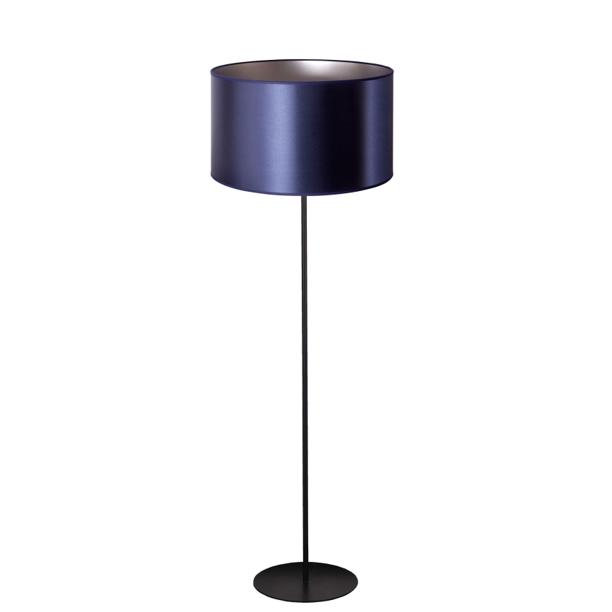 Duolla - Stojací lampa CANNES 1xE27/15W/230V pr. 45 cm fialová/stříbrná/černá