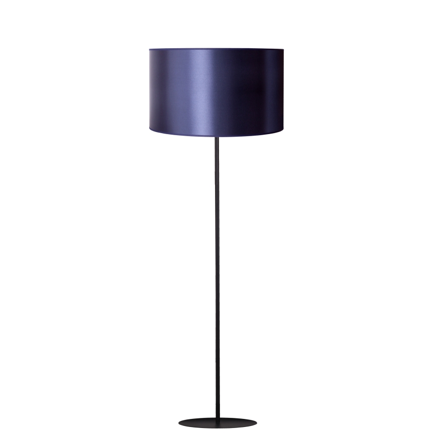 Duolla - Stojací lampa CANNES 1xE27/15W/230V pr. 45 cm fialová/stříbrná/černá