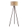 Duolla - Stojací lampa DUO 1xE27/60W/230V pr. 44 cm béžová/hnědá