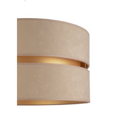 Duolla - Stojací lampa DUO 1xE27/60W/230V pr. 44 cm béžová
