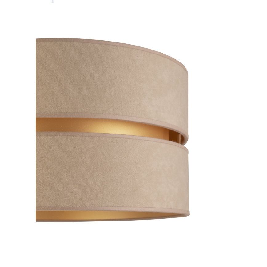 Duolla - Stojací lampa DUO 1xE27/60W/230V pr. 44 cm béžová