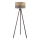 Duolla - Stojací lampa DUO 1xE27/60W/230V pr. 44 cm béžová/šedá/hnědá