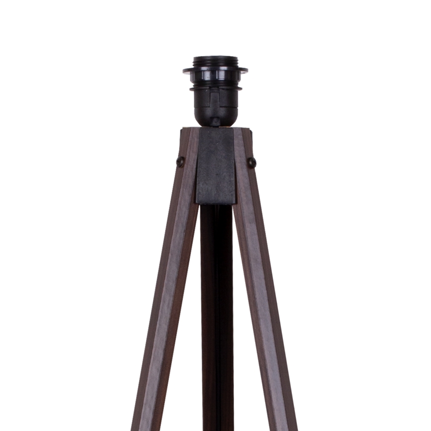 Duolla - Stojací lampa DUO 1xE27/60W/230V pr. 44 cm béžová/šedá/wenge